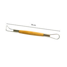 Load image into Gallery viewer, C-01#10 Wire Brush Scraper, 2-Head#10 (6 inches)