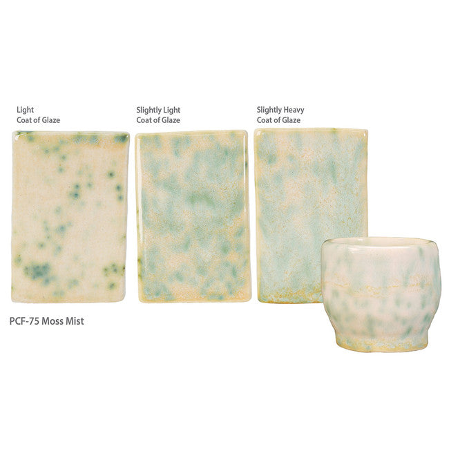 น้ำเคลือบ Amaco Potter's Choice Flux สี PCF-75 Moss Mist – Pottery Clay ...