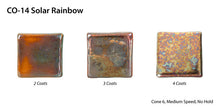 Load image into Gallery viewer, Amaco Cosmos Glaze CO-14 Solar Rainbow
