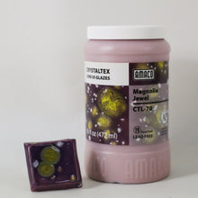 Load image into Gallery viewer, น้ำเคลือบ Crystaltex Amaco สี CTL-70 Magnolia Jewel