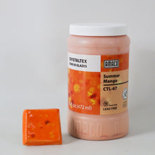Load image into Gallery viewer, น้ำเคลือบ Crystaltex Amaco สี CTL-67 Summer Mango