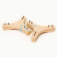 Load image into Gallery viewer, CST-T6-2 ขาตั้งชิ้นงาน (ระยะห่างระหว่างเข็มตัวนอก 150 มม.)