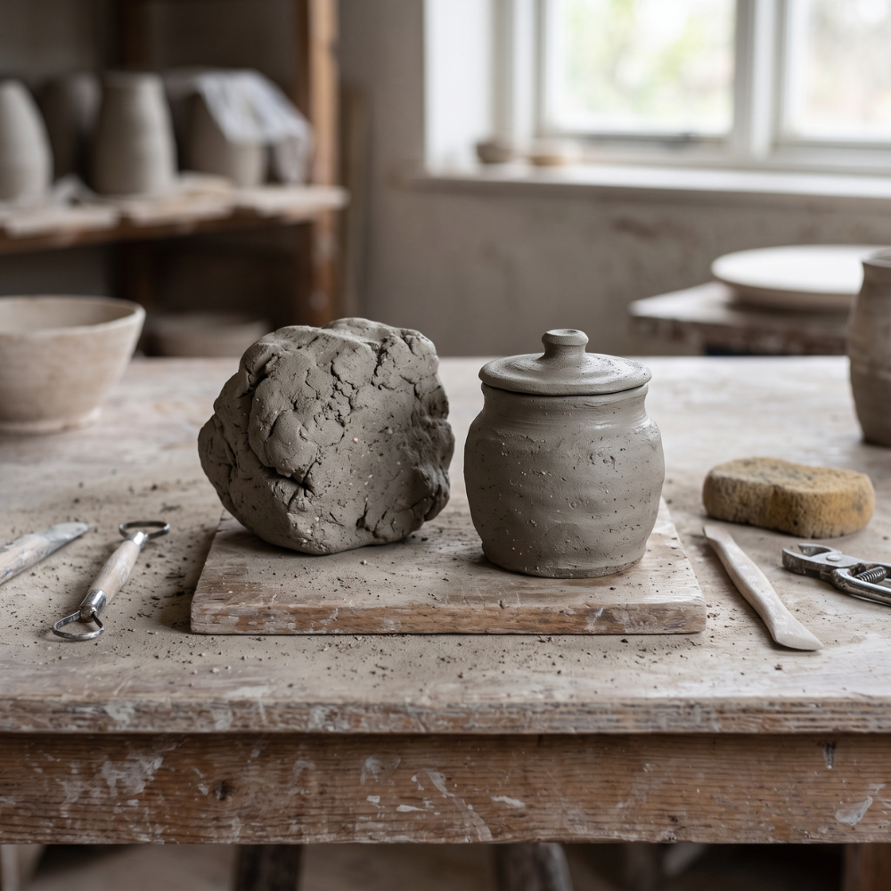 "ทำความรู้จัก 'ดินเอิร์ธเธินแวร์' ดินปั้นเซรามิกมือใหม่ จาก Pottery Clay"