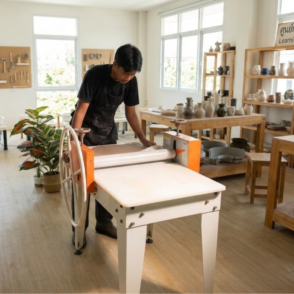 ประหยัดแรงได้งานไว้ต้องใช้ Slab Roller