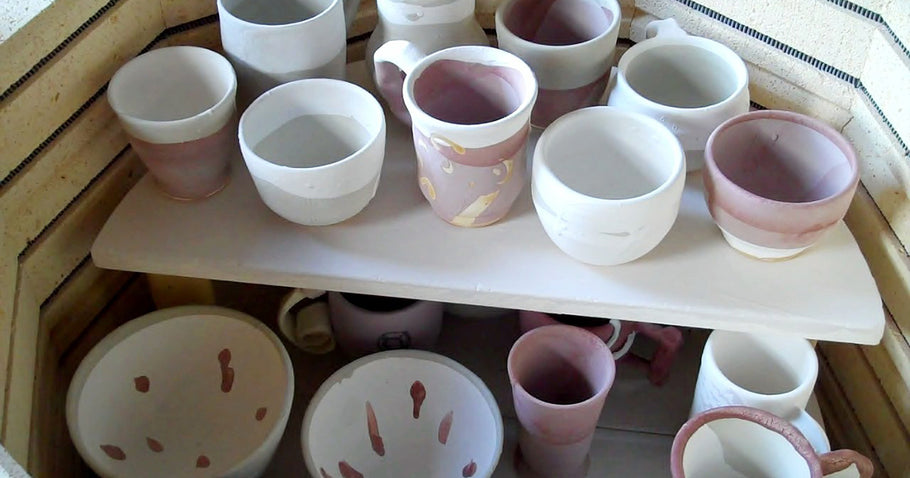 How to load the workpiece for glaze firing