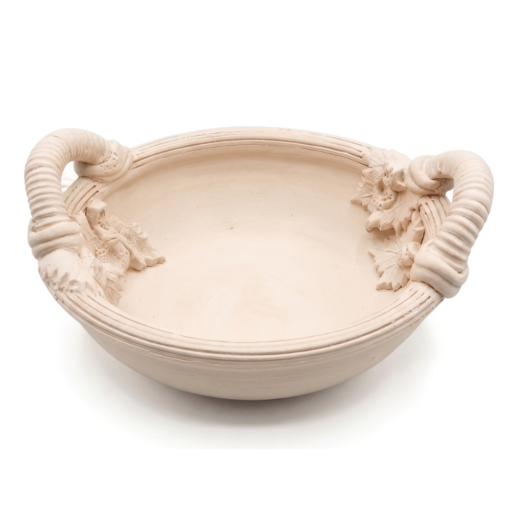 PBQ-405 8" Bisque Ceramic Bowl