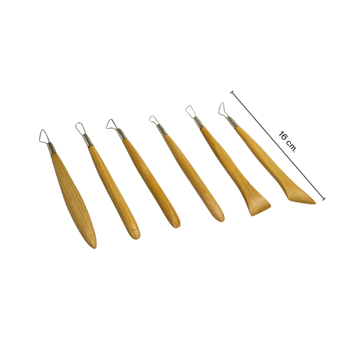 C-30A 6-Piece Wire Brush and Finishing Set, 6 inches