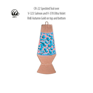AMACO Crawls CR-22 Speckled Teal