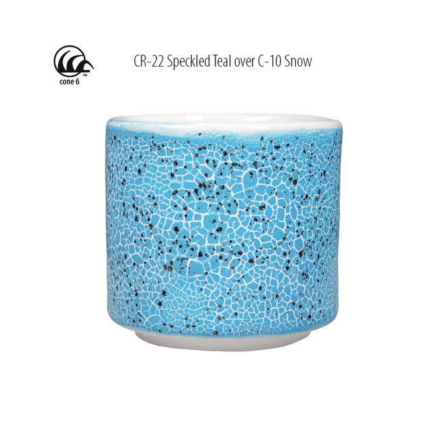 AMACO Crawls CR-22 Speckled Teal