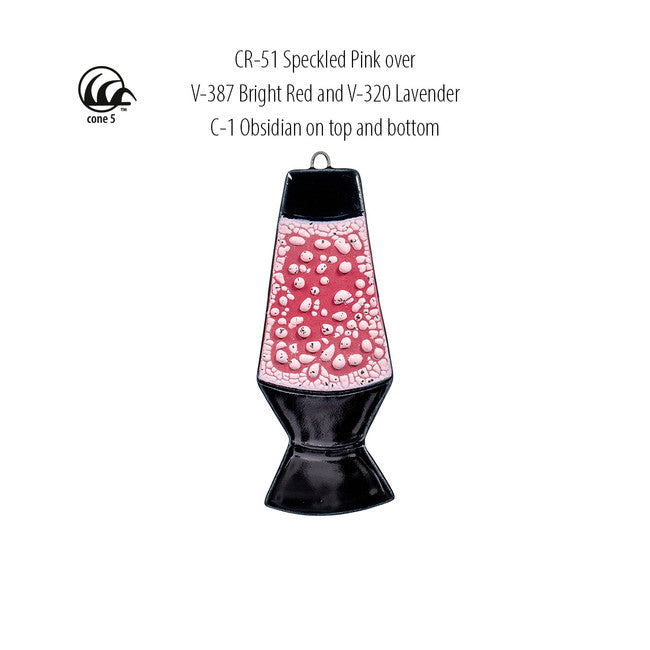 AMACO Crawls CR-51 Speckled Pink