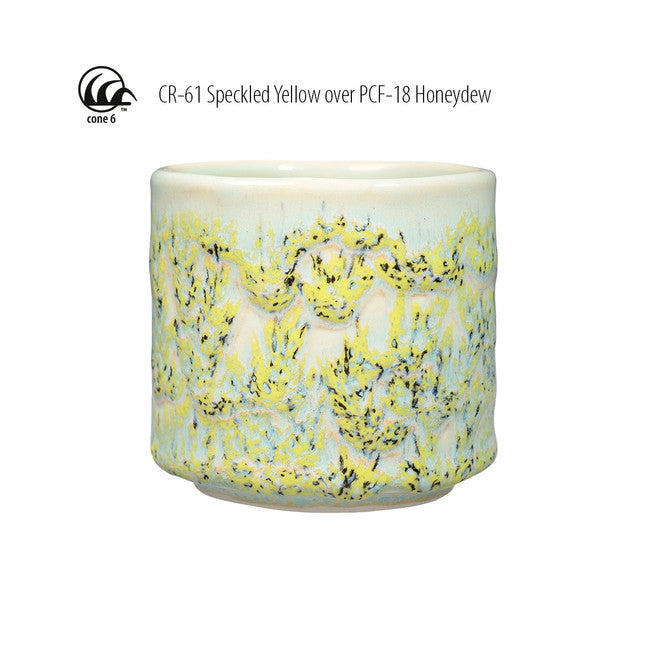 เคลือบ AMACO Crawls CR-61 Speckled Yellow