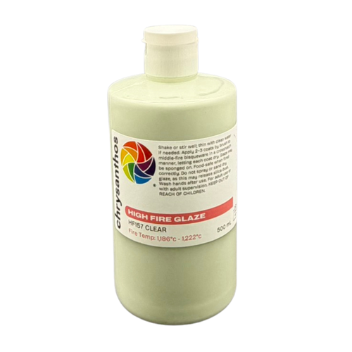 CST-HF157-500ml Chrysanthos High Fire Clear Glaze