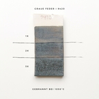BOTZ "Earthenware" 9420 Grey Feather low-fire glaze