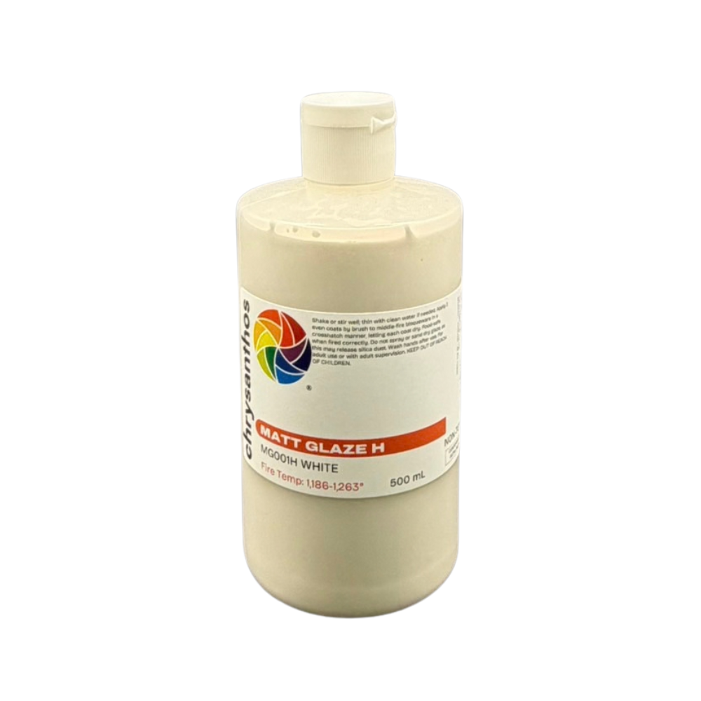 CST-MG001H-500ml Chrysanthos Matt Glaze H "White"
