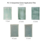 น้ำเคลือบ Potter's choice Amaco สี PC-13 Serpentine Green