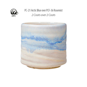 น้ำเคลือบ Amaco Potter's Choice Flux สี PCF-36 Rose Mist