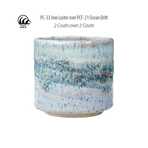 น้ำเคลือบ Amaco Potter's Choice Flux สี PCF-21 Ocean Drift