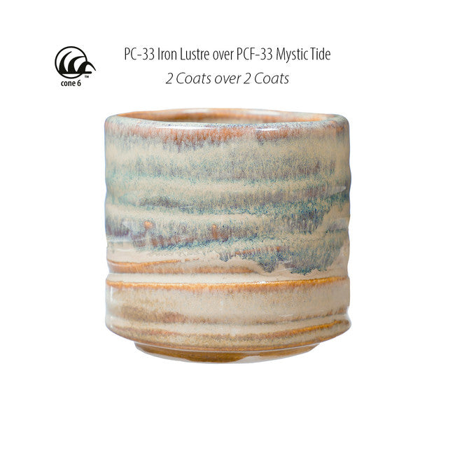 Amaco Potter's Choice Flux Glaze PCF-33 Mystic Tide