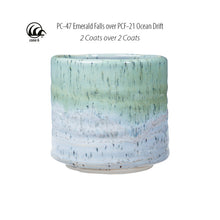 โหลดรูปภาพลงในเครื่องมือใช้ดูของ Gallery น้ำเคลือบ Amaco Potter&#39;s Choice Flux สี PCF-21 Ocean Drift
