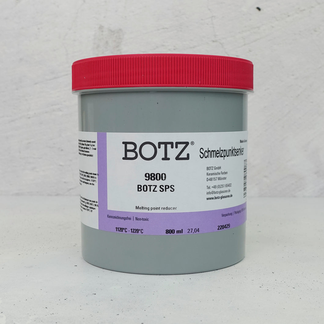 เคลือบไฟสูง BOTZ 9800 Melting Point Reducer