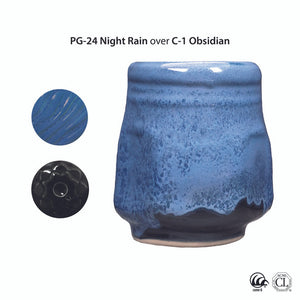 AMACO Phase Glaze PG-24 Night Rain