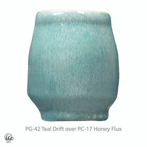 AMACO Phase Glaze PG-42 Teal Drift