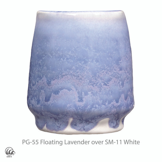 AMACO Phase Glaze PG-55 Floating Lavender