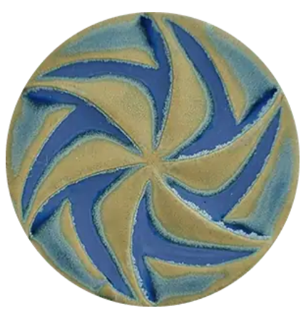 CST-SE149-500 Chrysanthos Stoneware Exotic "Blue Agate"