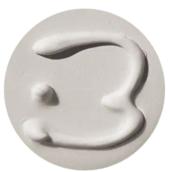 CST-3D001H-40ml Chrysanthos 3D Trailing Glaze H "White"