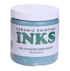 AMACO INK-74 Hunter Green Matte Ink หมึกสำหรับงานเซรามิก (8 oz.)