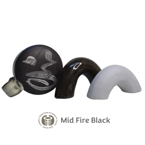 ดิน KEANE Clay Mid Fire Black