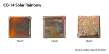 โหลดรูปภาพลงในเครื่องมือใช้ดูของ Gallery น้ำเคลือบ Amaco Cosmos สี CO-14 Solar Rainbow
