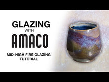 Load and play video in Gallery viewer, Amaco High Fire Glaze HF-9 Gal Zinc-Free Clear

