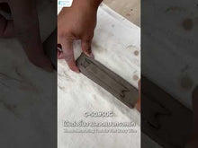 โหลดและเล่นวิดีโอในเครื่องมือดูของแกลเลอรี C-50#50C ไม้แต่งชิ้นงานลวดแบนทรงหยัก
