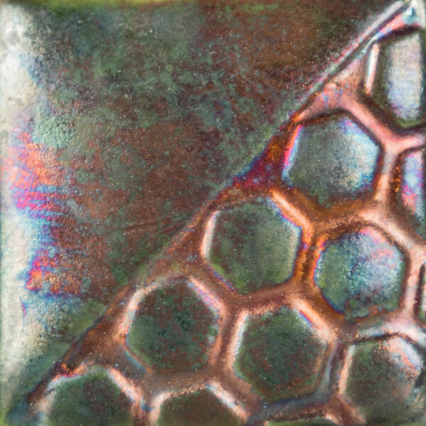 น้ำเคลือบ Mayco "Raku" RK107P Oil Slick (473 ml)