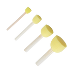 PSPG-001 Round Head Sponge Brush Set (4 Pieces)