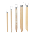 PLP-006 Flat Wire Scraper Set with Teeth (5 Pieces)