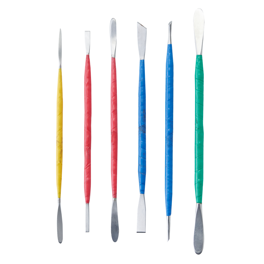 PMDL-003 ชุดเครื่องมือโลหะตกแต่งด้ามสี (6 ชิ้น)