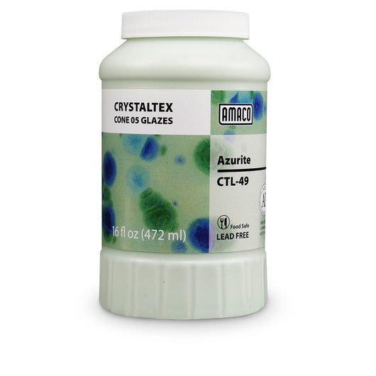 น้ำเคลือบ Crystaltex Amaco สี CTL-49 Azurite – Pottery Clay Thailand