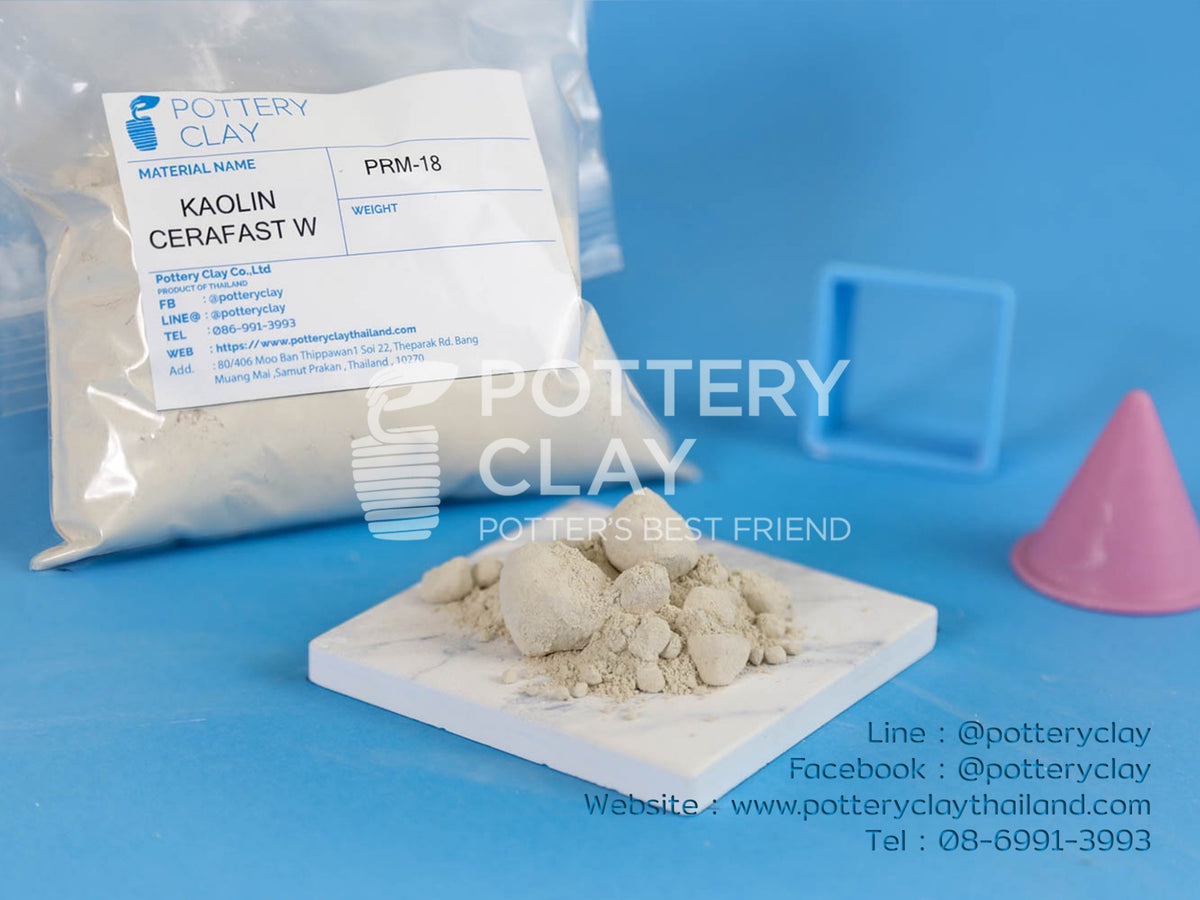 PRM-18 KAOLIN CERAFAST W ดินขาวระนอง(Cerafast w)