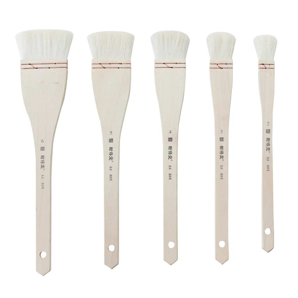 PPBR-003 Long Handle Wooden Brush Set
