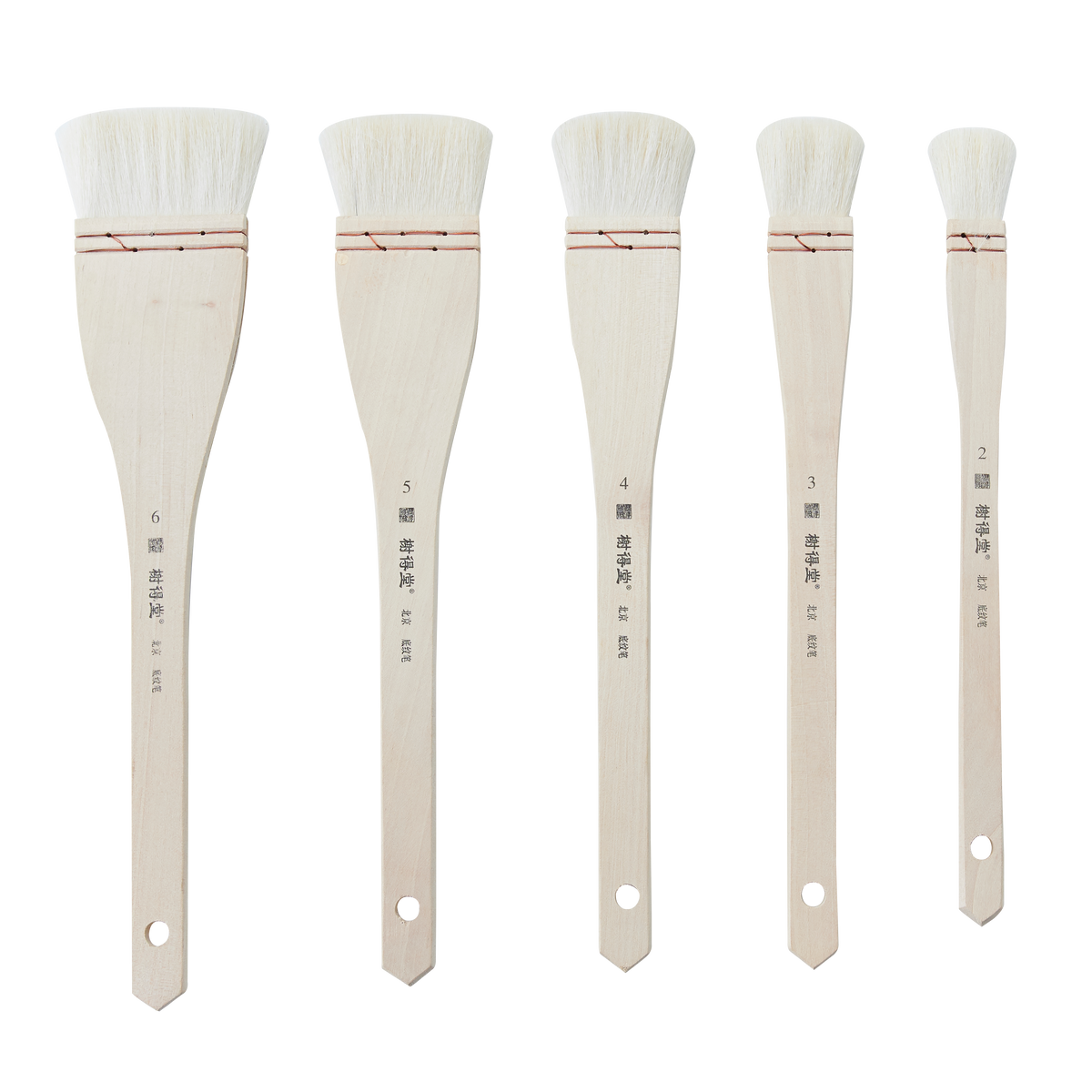 PPBR-003 Long Handle Wooden Brush Set