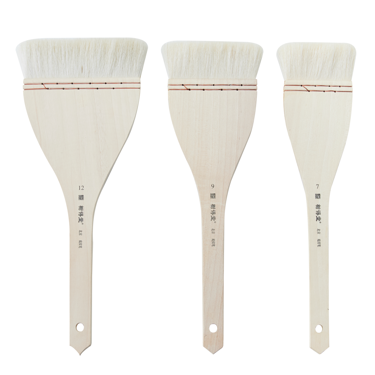 PPBR-003 Long Handle Wooden Brush Set