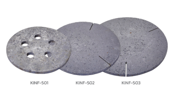 Round kiln shelf