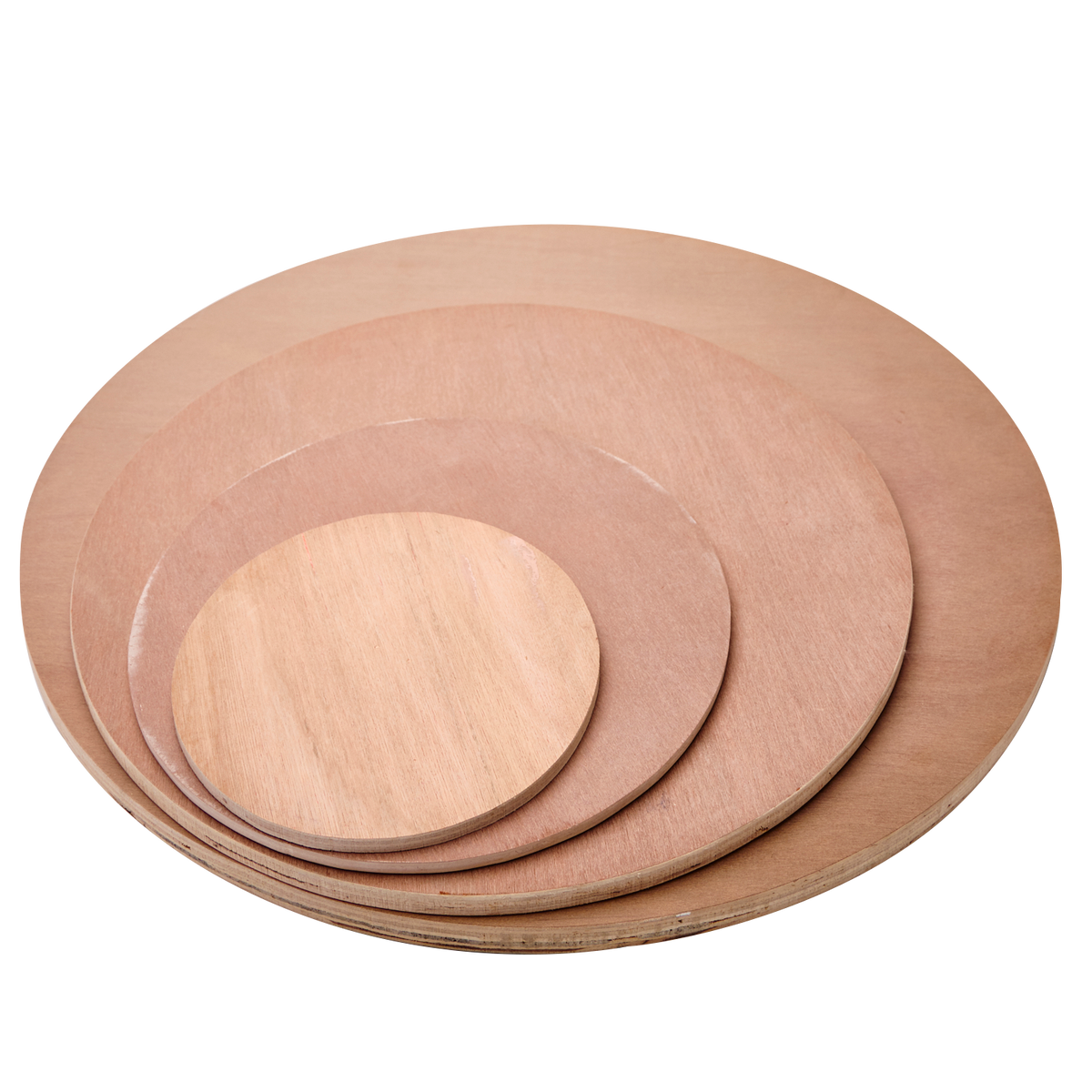 20 cm round wooden board, 8 mm thick