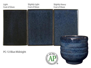 Amaco Potter's Choice Glaze Blue Midnight