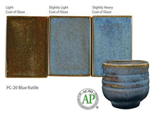 Load image into Gallery viewer, Amaco Potter&#39;s Choice Glaze Blue Rutile
