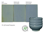 น้ำเคลือบ Amaco Potter's choice สี PC-28 Frosted Turquoise