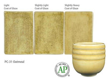 Load image into Gallery viewer, Amaco Potter&#39;s Choice Glaze Pt Oatmeal
