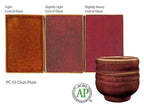 น้ำเคลือบ Amaco Potter's choice สี PC-55 Chun Plum